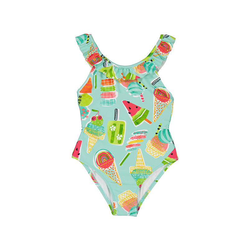 traje de baño estampado holán