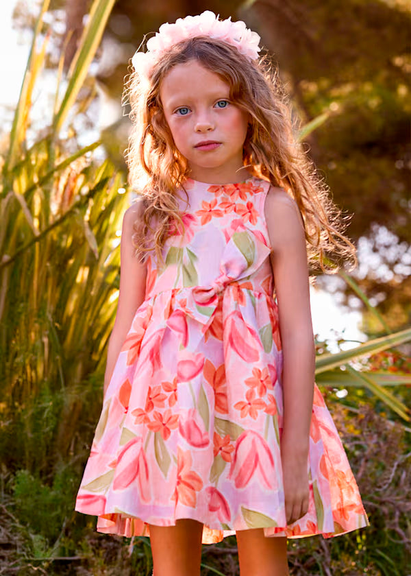 Vestido ceremonia flores blossom