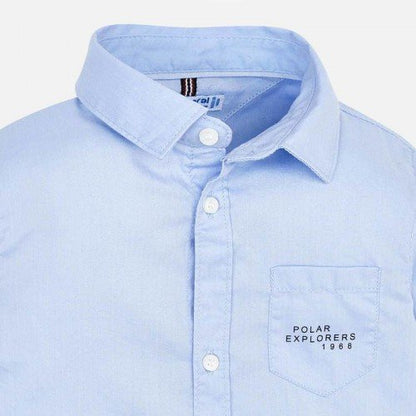 camisa mayoral azul polar explorers