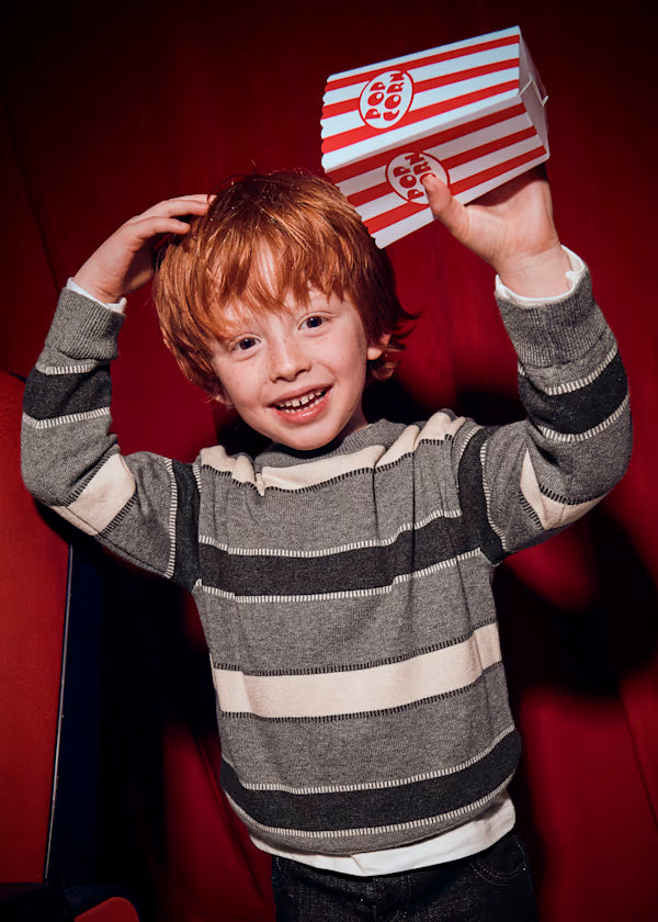 Jersey rayas Grafito