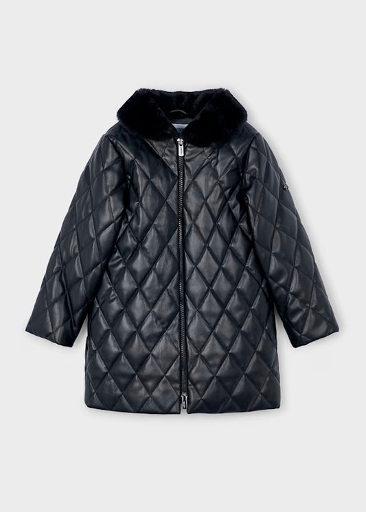 Chaquetón acolchado negro