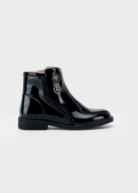 Botin Charol negro