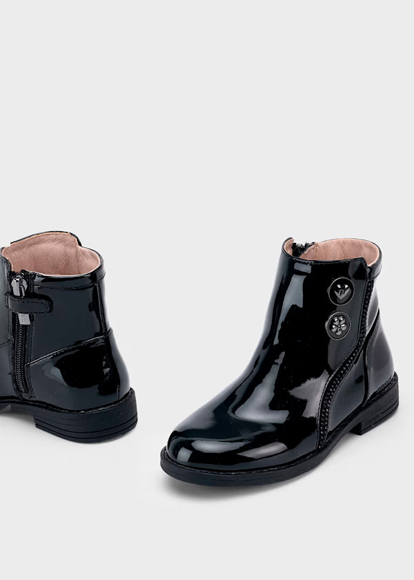 Botin Charol negro