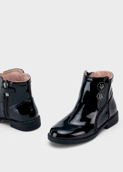 Botin Charol negro