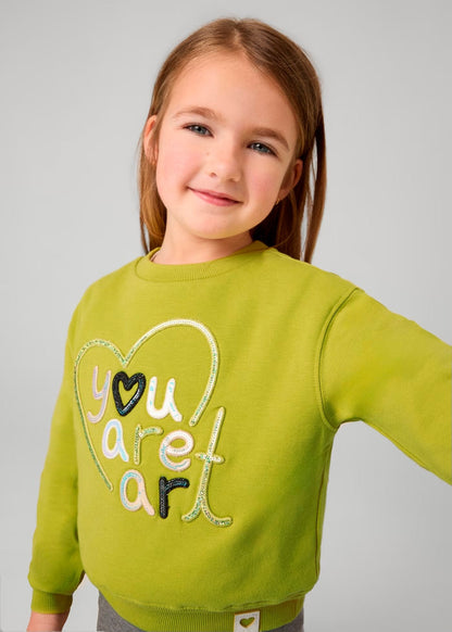 set sudadera lima falda polipiel negro