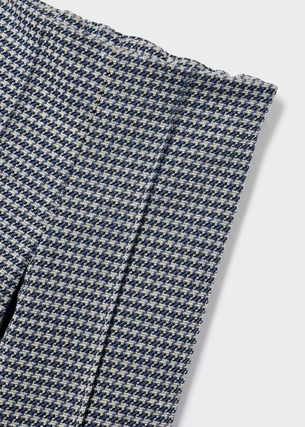 conjunto marino pantalón cuadros mayoral