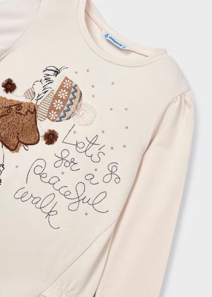 conjunto mayoral, leggins gris, mayoral