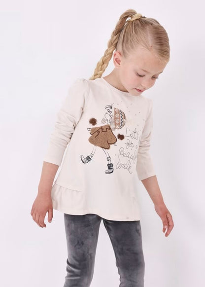 conjunto mayoral, leggins gris, mayoral