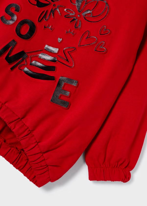 conjunto mayoral pullover rojo