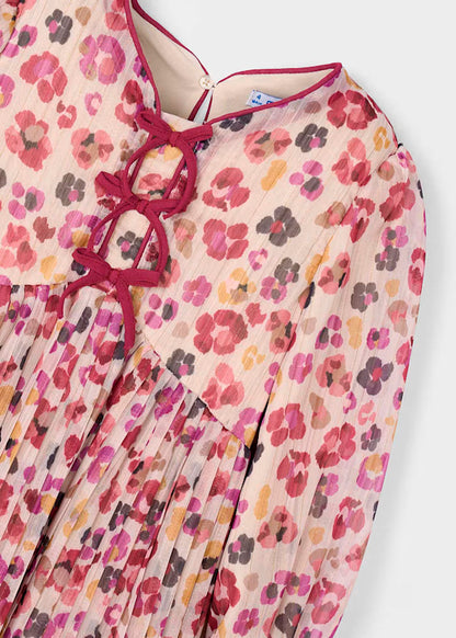 Vestido estampado cereza