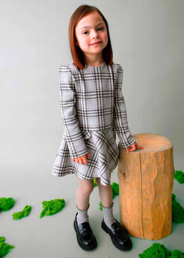 Vestido mangas abullonadas