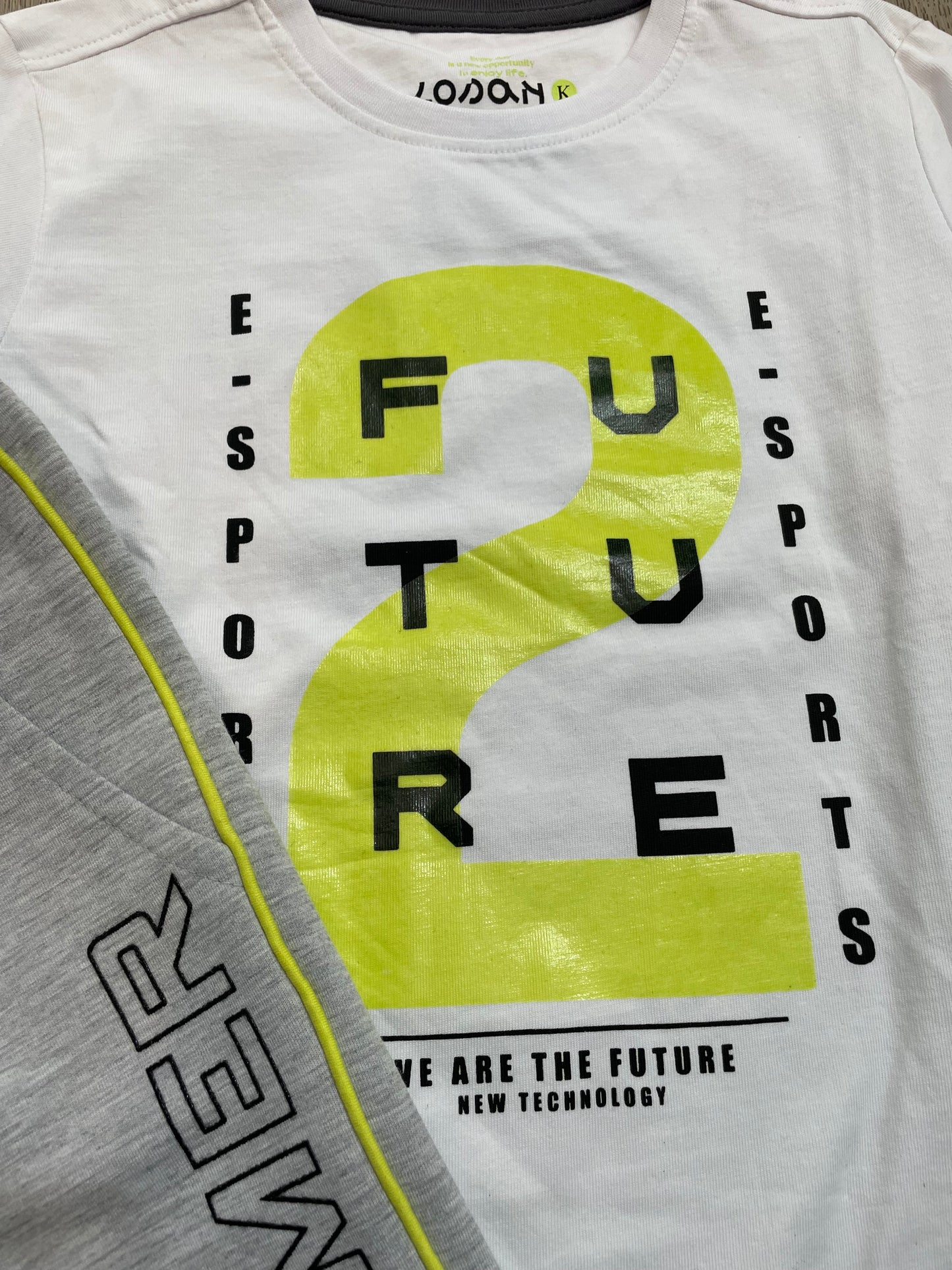 Set 2 piezas pantalón pants para niño