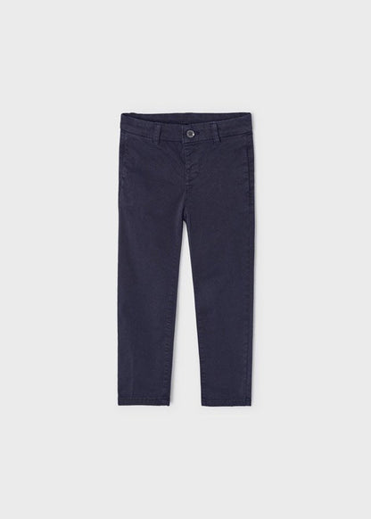 pantalón slim fit basico azul marino