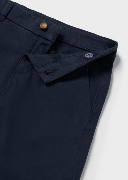 pantalón tipo chino, color marino, mayoral para bebé