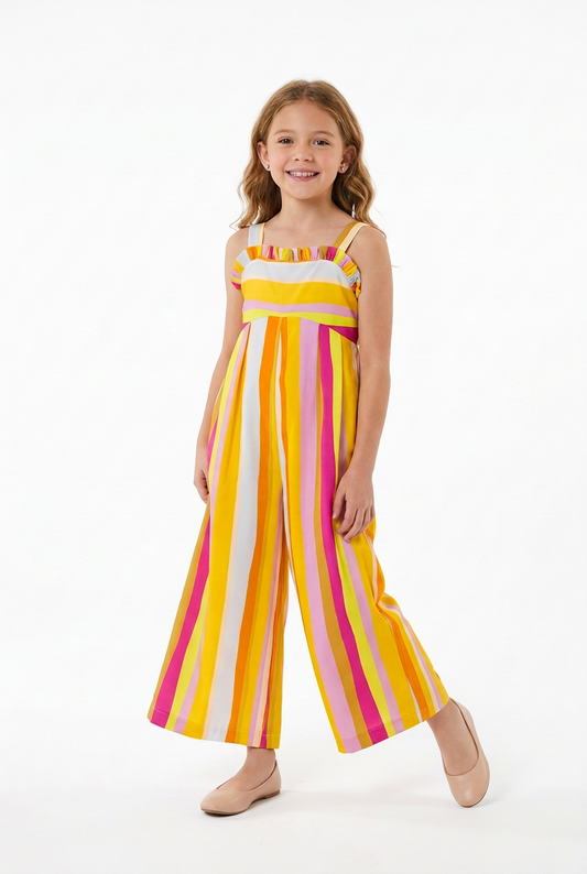 Mono Rayas Multicolor Niña
