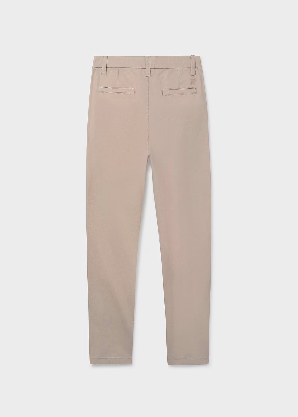 Pantalón largo chino básico anacárado, chico