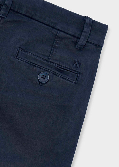 Pantalón chino básico marino