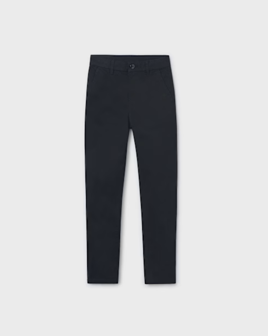 Pantalon color negro basico fit