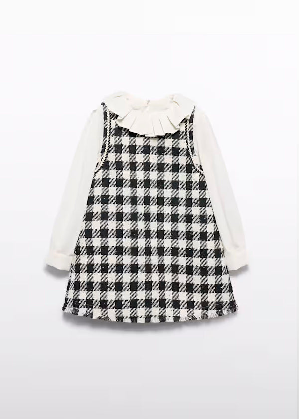 PREVENTA Vestido Pichi Cuello Volante
