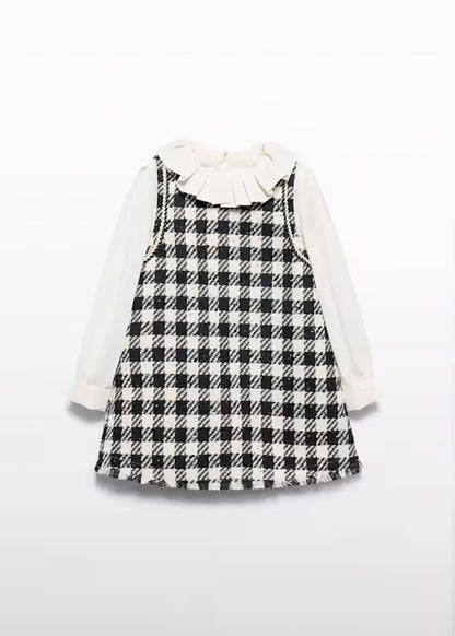 PREVENTA Vestido Pichi Cuello Volante