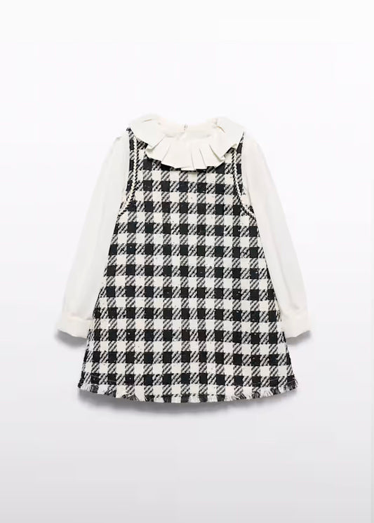 PREVENTA Vestido Pichi Cuello Volante