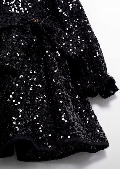 PREVENTA Vestido Lentejuelas negro