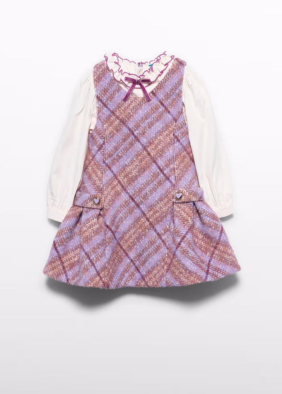 Vestido color pichi color lila