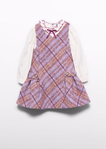 Vestido color pichi color lila