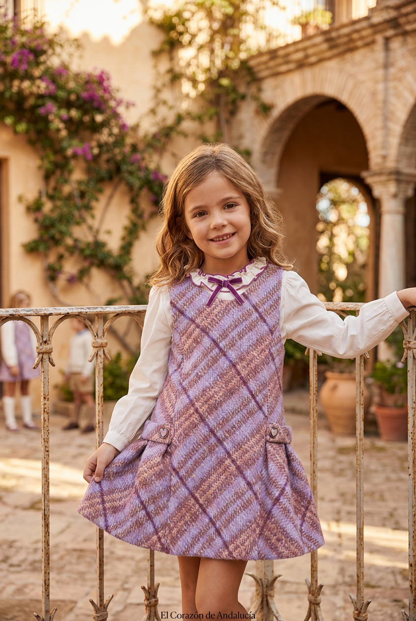 Vestido color pichi color lila