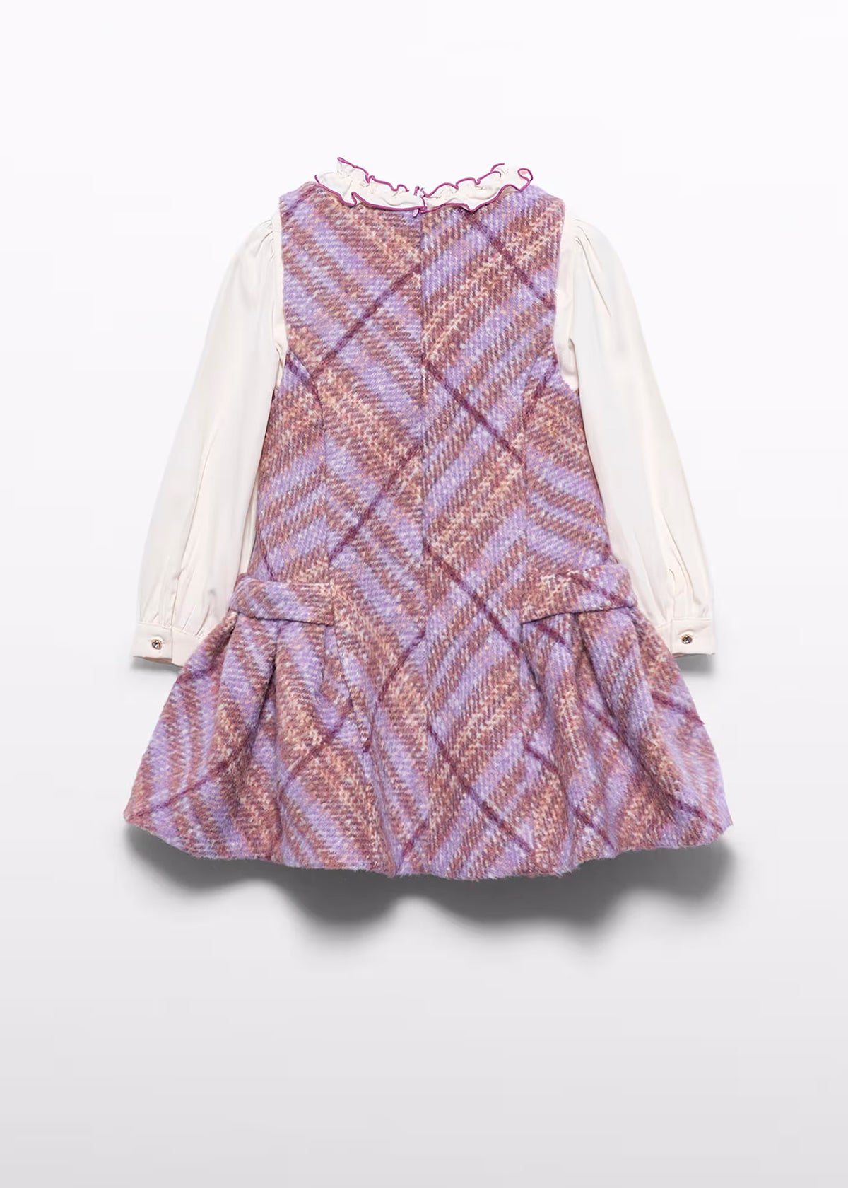 Vestido color pichi color lila