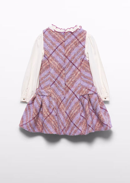 Vestido color pichi color lila
