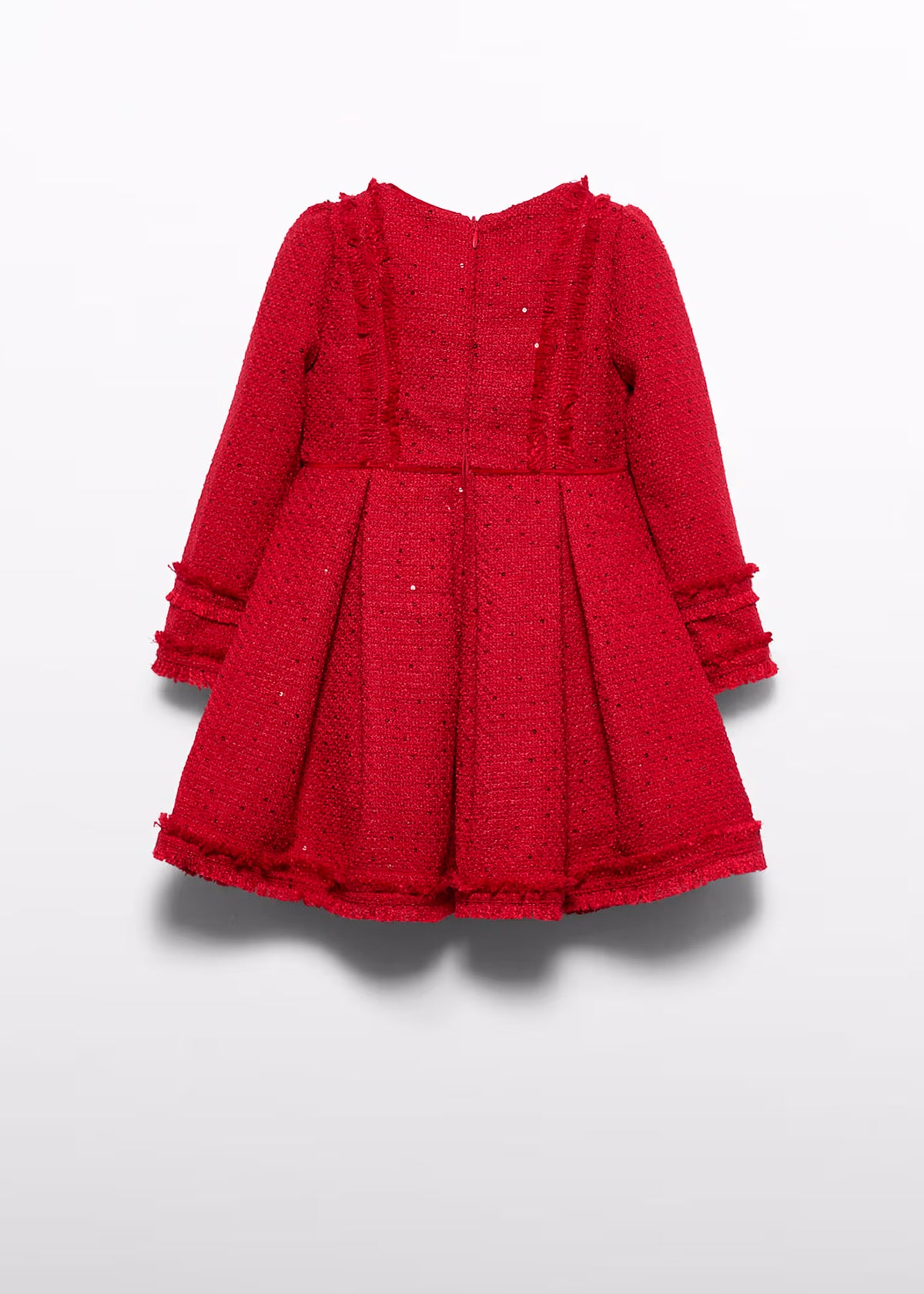 Vestido tweed lentejuelas