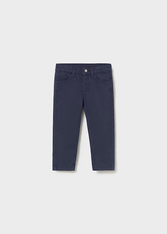 Pantalón slim fit azul