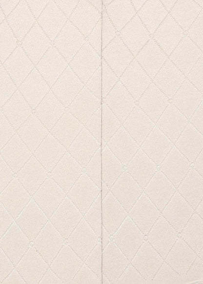 Panty Media Jacquard Rombos color garbanzo