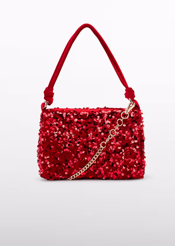 Bolso Lentejuelas roja Niña Abel & Lula