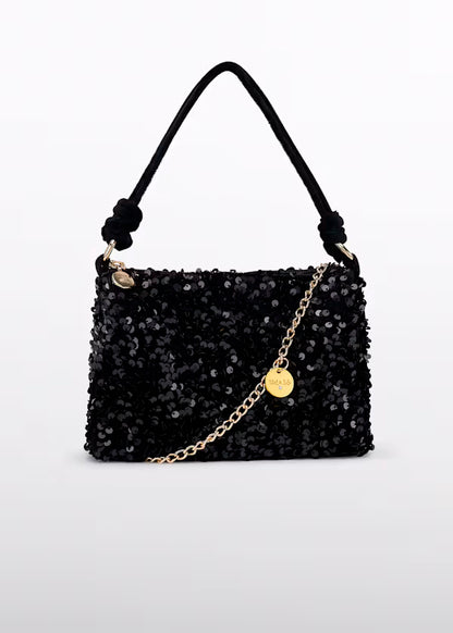 Bolso Lentejuelas Negro Niña Abel & Lula