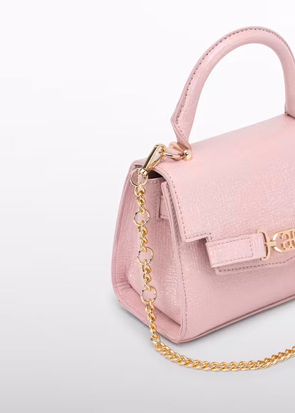 Bolso Textura Brillo rosa Niña abel & lula