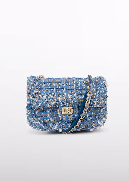 Bolso Tweed azul Niña abel & lula