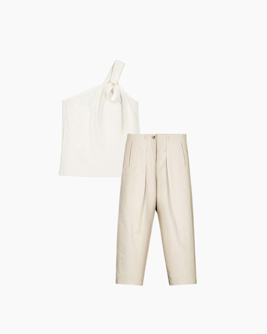 Set blusa una manga y pantalón mayoral