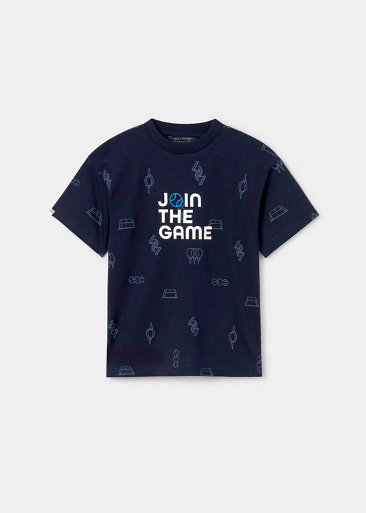 camiseta mayoral color marino, join the game