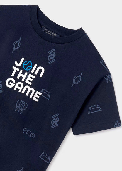 camiseta mayoral color marino, join the game