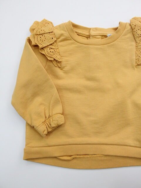 set jersey con manga colada y pantalón flores