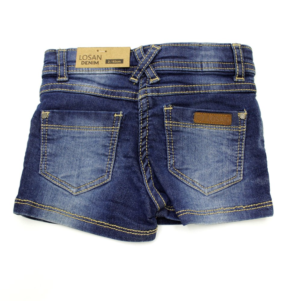 short denim basic, corto para niña