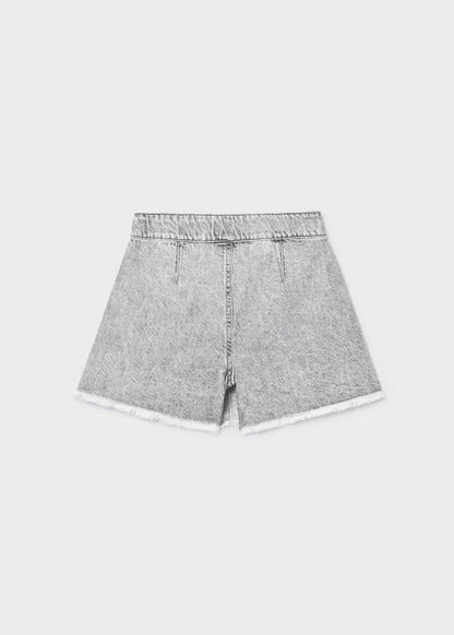 Falda pantalón vaquera chica