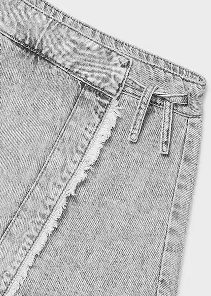 Falda pantalón vaquera chica