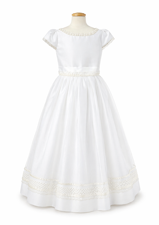 vestido primera comunion ivory talla 12