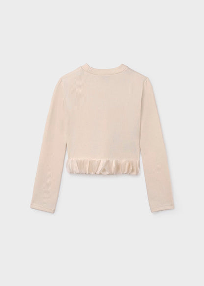 Camiseta pétalos macchiato