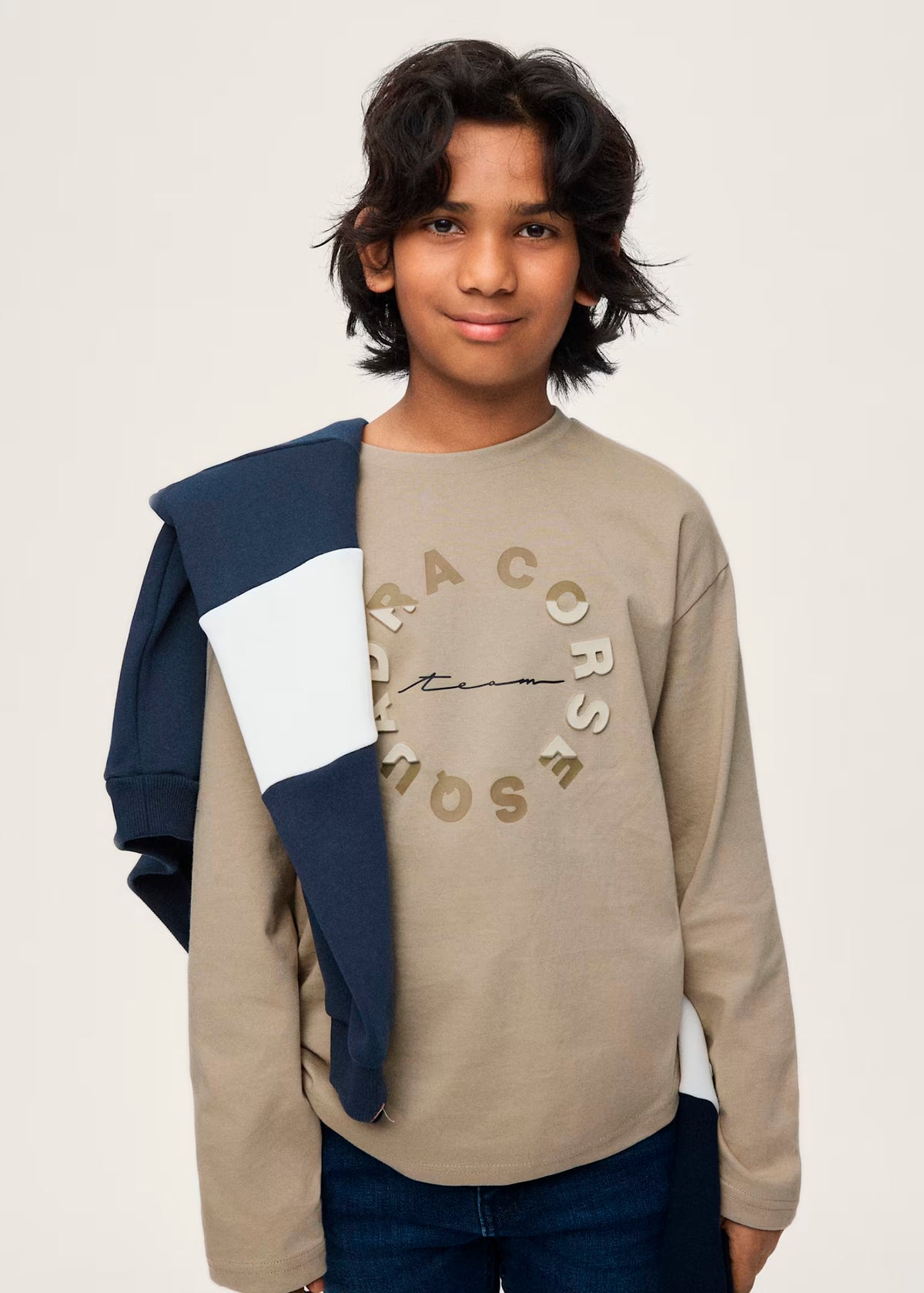 camiseta manga larga sesamo