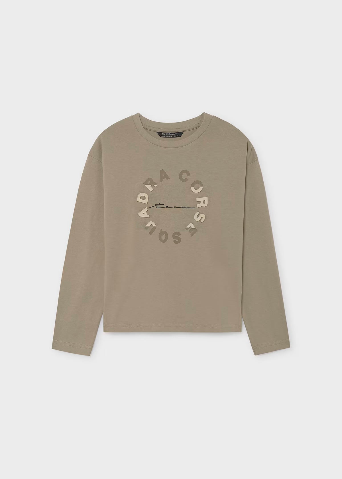 camiseta manga larga sesamo