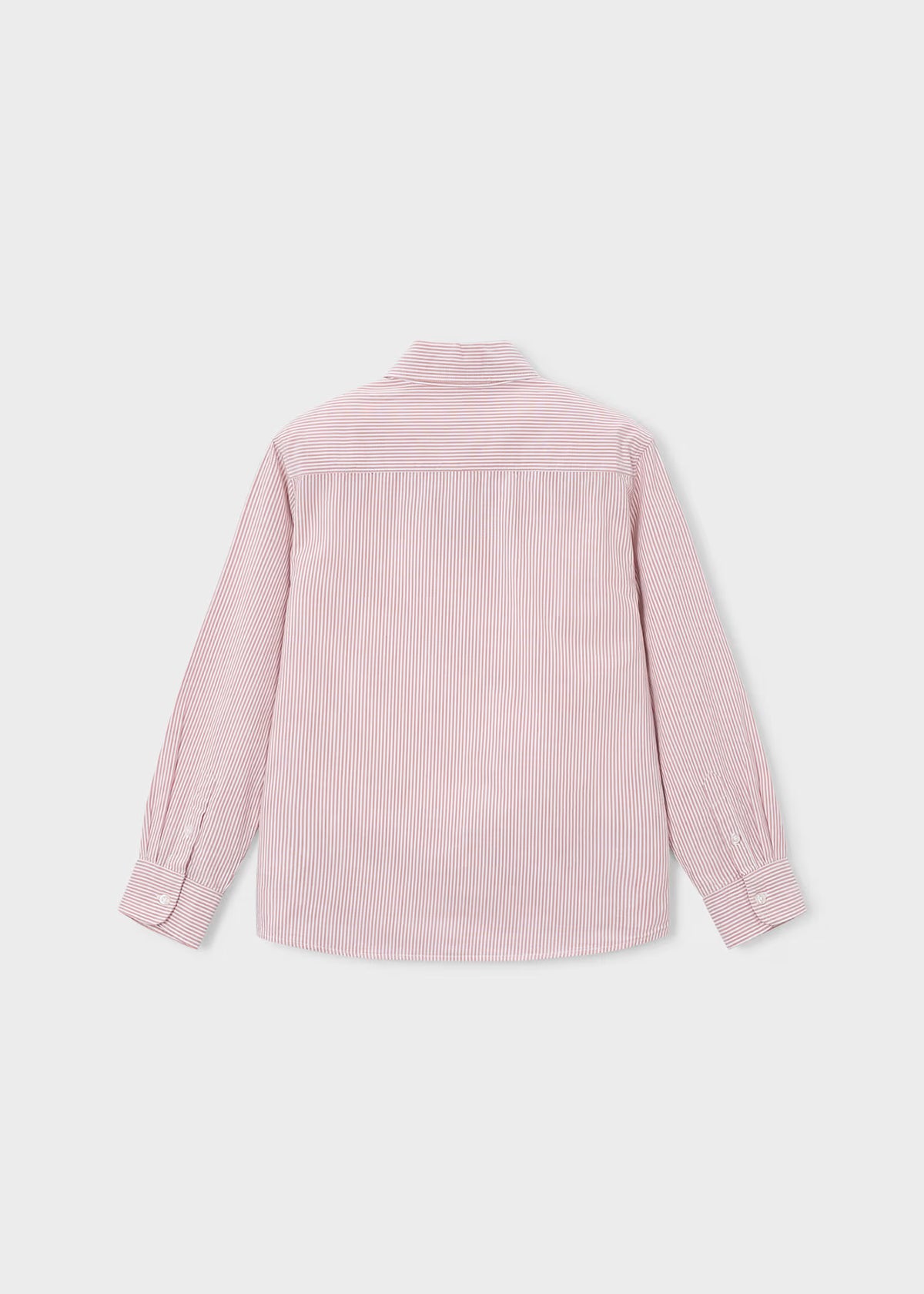 Camisa oxford Boston rayas terracota